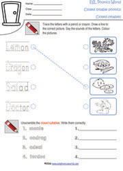 closed-syllable-worksheet